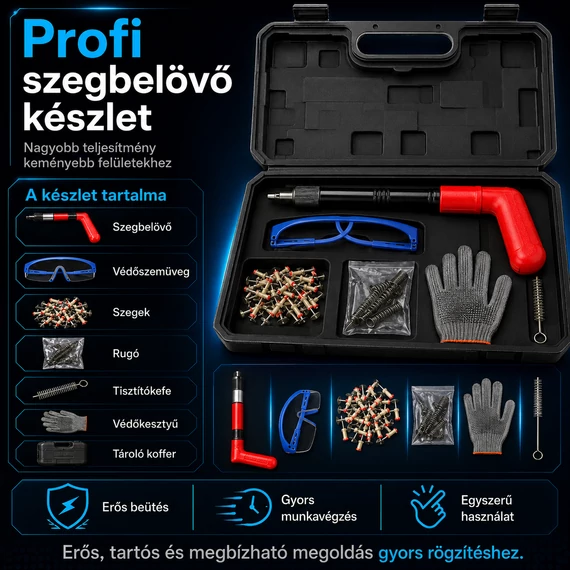 FaceTelPro profi szegbelövő készlet